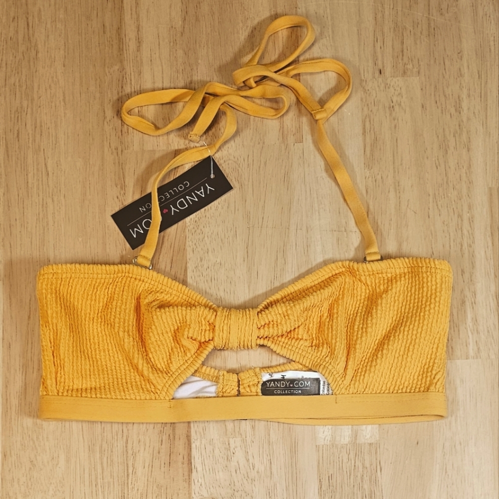 New✨Mustard Halter Top